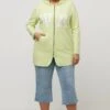Ulla Popken Sweatjacke - Limettengrün -Ulla Popken 5e8a9cb9d9f348c999a9a0127afd6ed0