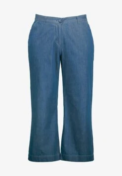 Ulla Popken Flared Jeans - Blue Denim -Ulla Popken 5f097e56c1614b6f85ed092efe588aa7