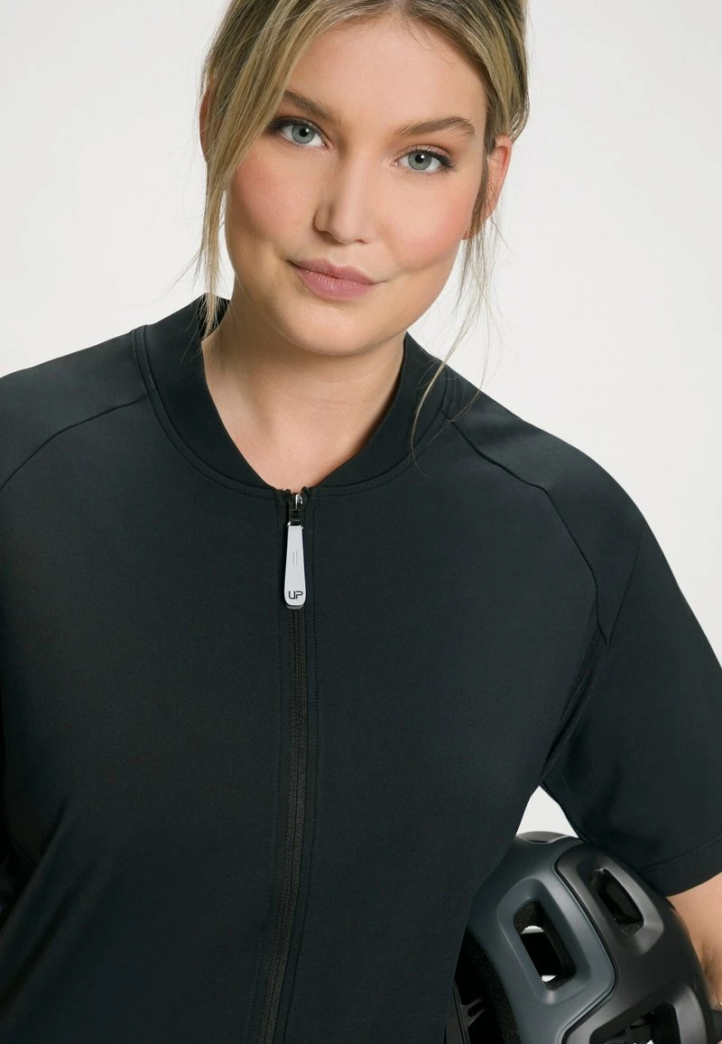 Ulla Popken Sweatjacke - Schwarz 5 Ulla Popken Sweatjacke - Schwarz – Bild 3