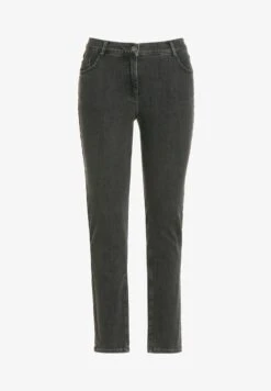 Ulla Popken Sammy - Jeans Slim Fit - Grey Denim -Ulla Popken 6014813492a04b7a9a1dccf9a7c0d2fe