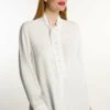 Ulla Popken Hemdbluse - Wollweiß