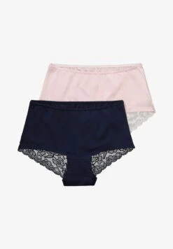 Ulla Popken HIPSTERS LOT DE 2 PACK - Panties - Bleu Nuit -Ulla Popken 605de6be9c354a00ad75aea67c8a9471