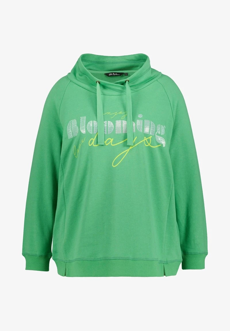 Ulla Popken Sweatshirt - Warm Groen 6 Ulla Popken Sweatshirt - Warm Groen – Bild 4
