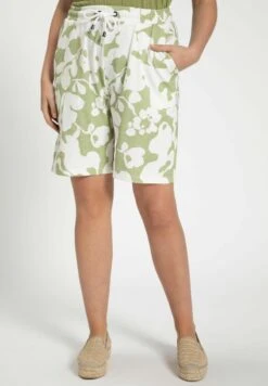 Ulla Popken Shorts - Light Green -Ulla Popken 616b08276e094e8ab3b112bd1ec34cae 1