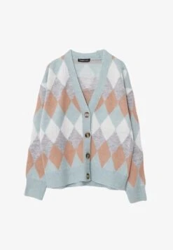 Ulla Popken Strickjacke - Beige -Ulla Popken 62cd8ea3c0204cfa874e148d5902b6d3