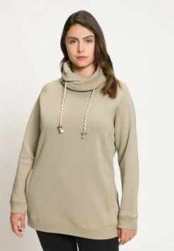 Ulla Popken Sweatshirt - Vert Sauge