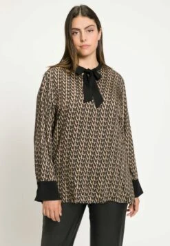 Ulla Popken Bluse - Cognacsable -Ulla Popken 63563634bbab4d6399ff0b556c8de4f4 1