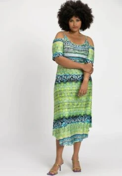 Ulla Popken Freizeitkleid - Caraïbisch Blauw