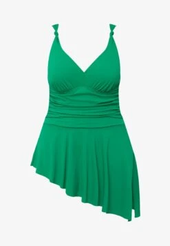 Ulla Popken Badeanzug - Vert -Ulla Popken 63bc7e9bcb9542a69c48a43d0d4b63b4