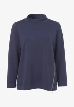 Ulla Popken Sweatshirt - Dunkles Marine -Ulla Popken 64079f1760654d97916df10008c1e5e8