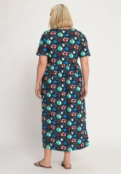 Ulla Popken Jerseykleid - Navy Multi -Ulla Popken 647e77e3e07a402aa40fd2e79111b56b