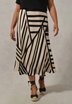 Ulla Popken A-Linien-Rock - Schwarz -Ulla Popken 650f2b4cddfb4d2aa29753ea127740f6