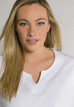 Ulla Popken Bluse - Sneeuwwit -Ulla Popken 65379e3a96fa4003b798c160ee3ba3ca