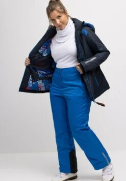 Ulla Popken Leichte Jacke - Marine -Ulla Popken 66f96d72606b490383902975758bbfaa