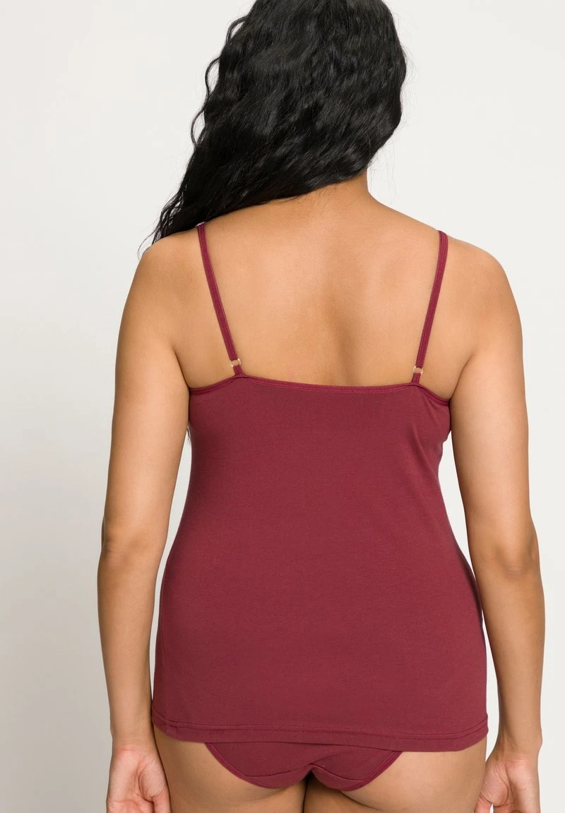 Ulla Popken STRETCH - Top - Burgundy 4 Ulla Popken STRETCH - Top - Burgundy – Bild 2
