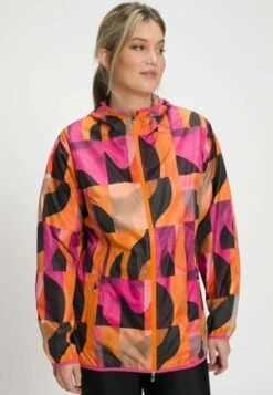 Ulla Popken Regenjacke / Wasserabweisende Jacke - Blue -Ulla Popken 69b22de0a6264776a0a516dd7c350649