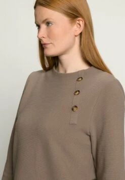 Ulla Popken OTTOMAN STRUCTUUR LANGE MOUWEN - Strickpullover - Nougatbruin 10 Ulla Popken OTTOMAN STRUCTUUR LANGE MOUWEN - Strickpullover - Nougatbruin -Ulla Popken 69dadb97796d4ce2b997bc49cf8eb023