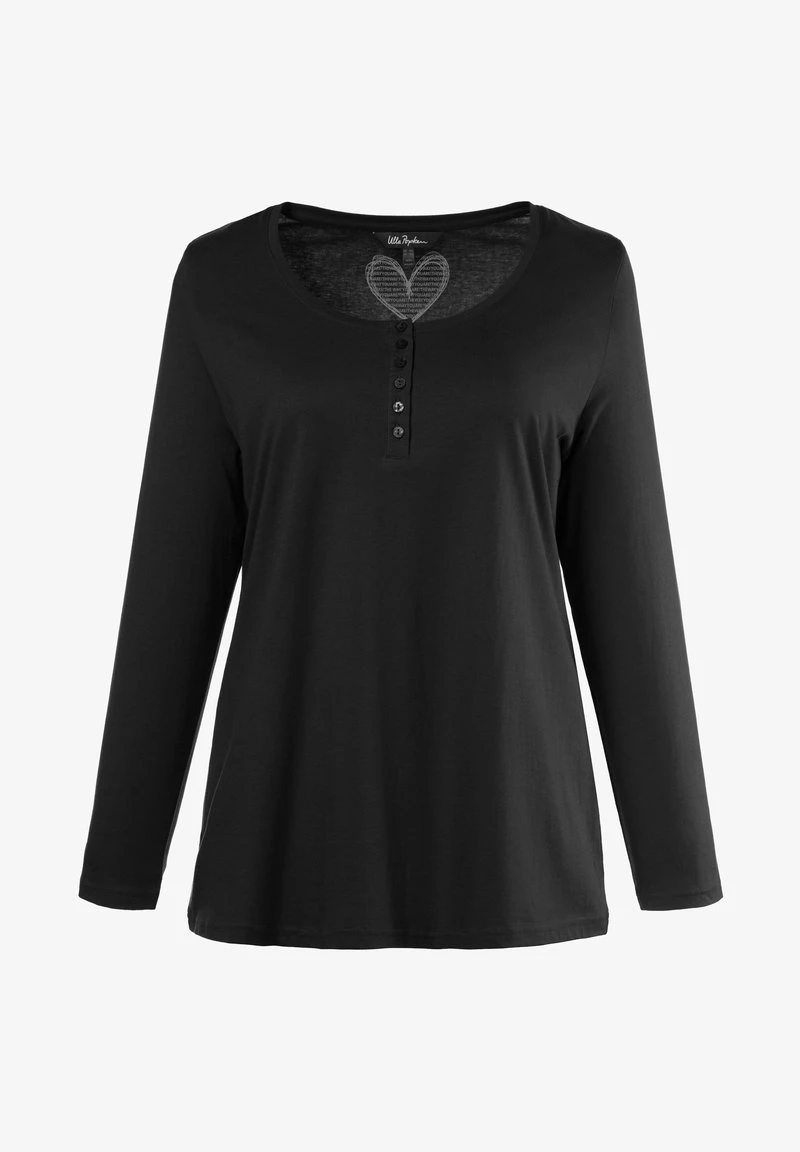 Ulla Popken Langarmshirt - Hellgrau Mélange 8 Ulla Popken Langarmshirt - Hellgrau Mélange – Bild 6