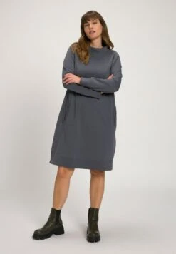 Ulla Popken Freizeitkleid - Bleu Pierre