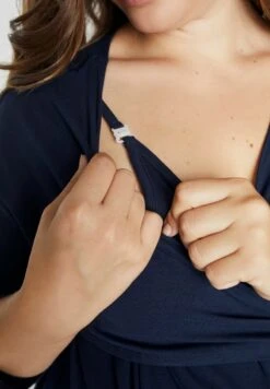 Ulla Popken BELLIEVA - Langarmshirt - Marine -Ulla Popken 6b10c52bbe51461fa08692378f28f344