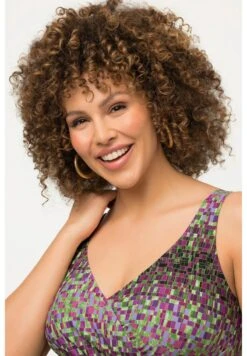 Ulla Popken À BONNETS SOUPLES DRAPÉ ET EFFET CACHE-CŒUR IM - Badeanzug - Vin Rouge -Ulla Popken 6b3d4785f7a743c596759b141a8ee63c