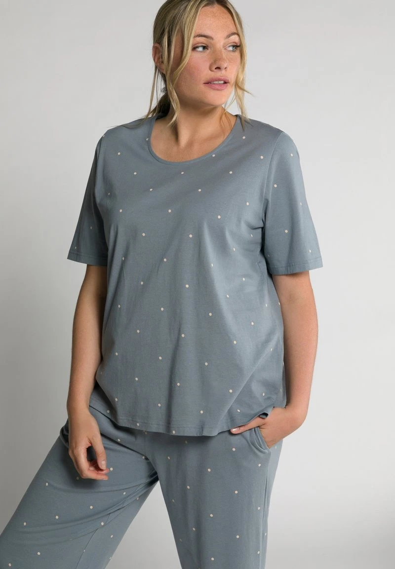 Ulla Popken Nachtwäsche Shirt - Stein 7 Ulla Popken Nachtwäsche Shirt - Stein – Bild 5