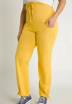 Ulla Popken BELLIEVA - Jogginghose - Helles Senfgelb -Ulla Popken 6ba1f6d17c914580ac1cf0f634e37071