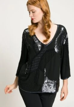 Ulla Popken Bluse - Noir