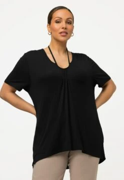 Ulla Popken T-Shirt Basic - Noir -Ulla Popken 6cfd7d6e157f4465a8294b7cc6d4f07c