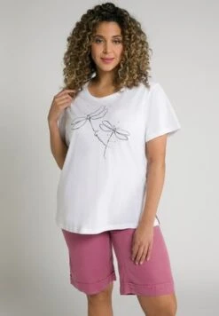 Ulla Popken HALBARM - T-Shirt Print - Schneeweiß -Ulla Popken 6d12ca204fc44ddb95d4b4b284695441
