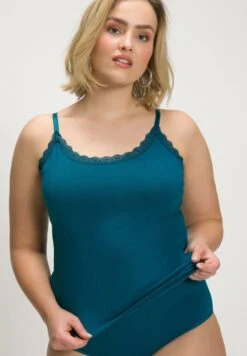 Ulla Popken OPENWORK - Unterhemd/-shirt - Blue -Ulla Popken 6dee4ff4a8d64c8fbc41cc1d48a89e51 1