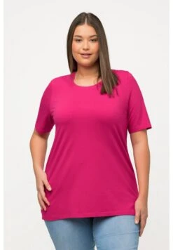 Ulla Popken RUNDHALSAUSSCHNITT - T-Shirt Basic - Fuchsia Pink 13 Ulla Popken RUNDHALSAUSSCHNITT - T-Shirt Basic - Fuchsia Pink -Ulla Popken 6ec3389890e541f98b4a518b372bc4d8 1