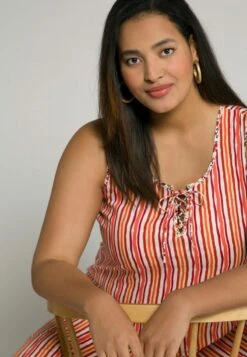 Ulla Popken Nachtwäsche Shirt - Paprikarot -Ulla Popken 6f09ec4fa97b47a2aa28f34d7a440ff2