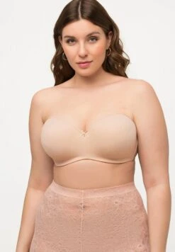 Ulla Popken À BONNETS SOUPLES BRETELLES AMOVIBLES C-E - Push-up BH - Champagne -Ulla Popken 6fb575bede45488eb518664eba938562