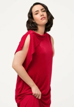 Ulla Popken MIDI SANS MANCHES - Jerseykleid - Litchi -Ulla Popken 71ca3b4f6a73436abe1e9903416e5878