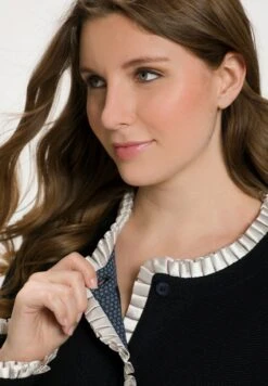 Ulla Popken Strickjacke - Schwarz -Ulla Popken 7250326b24ea483fb448a91e9ae1d501