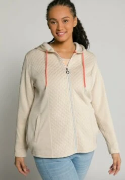 Ulla Popken Sweatjacke - Vanilla -Ulla Popken 7256c83d0a354d8fbbae36b323cca0d2 1