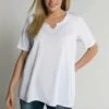 Ulla Popken Bluse - Sneeuwwit -Ulla Popken 72729dd9919b4153b8051ff20637a730