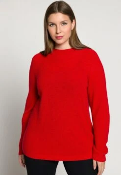 Ulla Popken Strickpullover - Baksteenrood