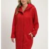 Ulla Popken Kurzmantel - Rouge Carmin -Ulla Popken 7288de17dcee48d89d905f681385cdb9