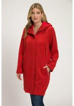 Ulla Popken Kurzmantel - Rouge Carmin