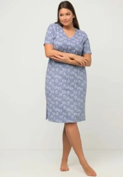 Ulla Popken Nachthemd - Purple Blue -Ulla Popken 72d81c07eb274bcf83a5894d9a1e5cc5 1