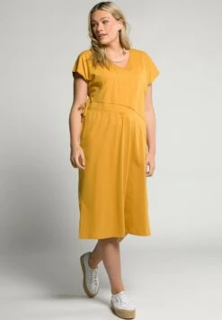 Ulla Popken Jerseykleid - Dunkler Honig -Ulla Popken 72f5c4532b1b426396c8120299bb9a9a 2