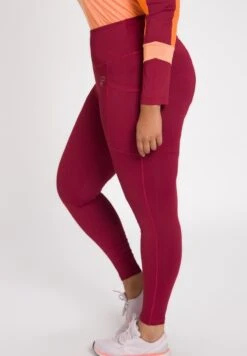 Ulla Popken Leggings - Hosen - Wijnrood -Ulla Popken 73fb66b0b55949feafcc81d4a0ce2306