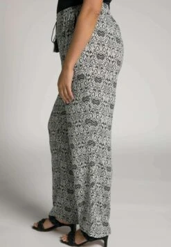 Ulla Popken Stoffhose - Dunkelgrau -Ulla Popken 746f2801250345f7b8df10208e316c7b