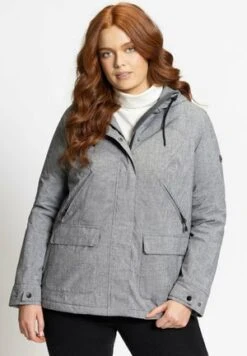 Ulla Popken Outdoorjacke - Olive -Ulla Popken 748e6f85bbe74f60887660453189a191