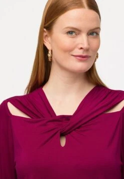 Ulla Popken Bluse - Magenta -Ulla Popken 74cc5a5417f347d2b068daad3494f5ae