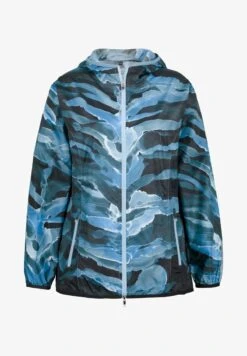 Ulla Popken Regenjacke / Wasserabweisende Jacke - Blue -Ulla Popken 75c7a85370934dd1add465c0d1c75b19
