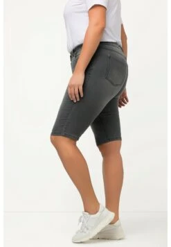 Ulla Popken Jeans Shorts - Jean Gris Clair -Ulla Popken 76be9f50cb644af5b783a9742a6796ac