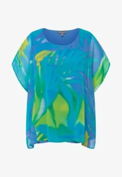 Ulla Popken DÉCOLLETÉ ROND ET MANCHES C - Tunika - Bleu Acier -Ulla Popken 775ad25b334a434e806e84c252246943